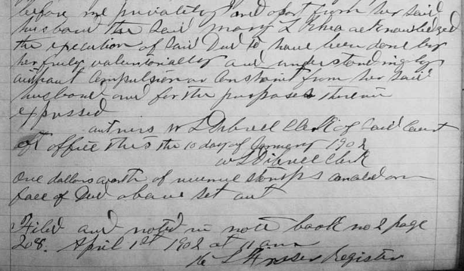 White County, TN Deed, Book 41, Page 171, Image 4